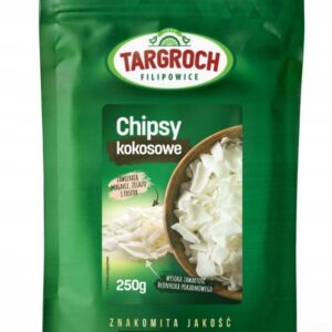 Chipsy kokosowe naturalne 250 g Targroch - 9b48f8dff4fc6f2137c67c2ce50bc077 -