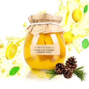 Cytryny w syropie z pędów sosny 260g Spichlerz