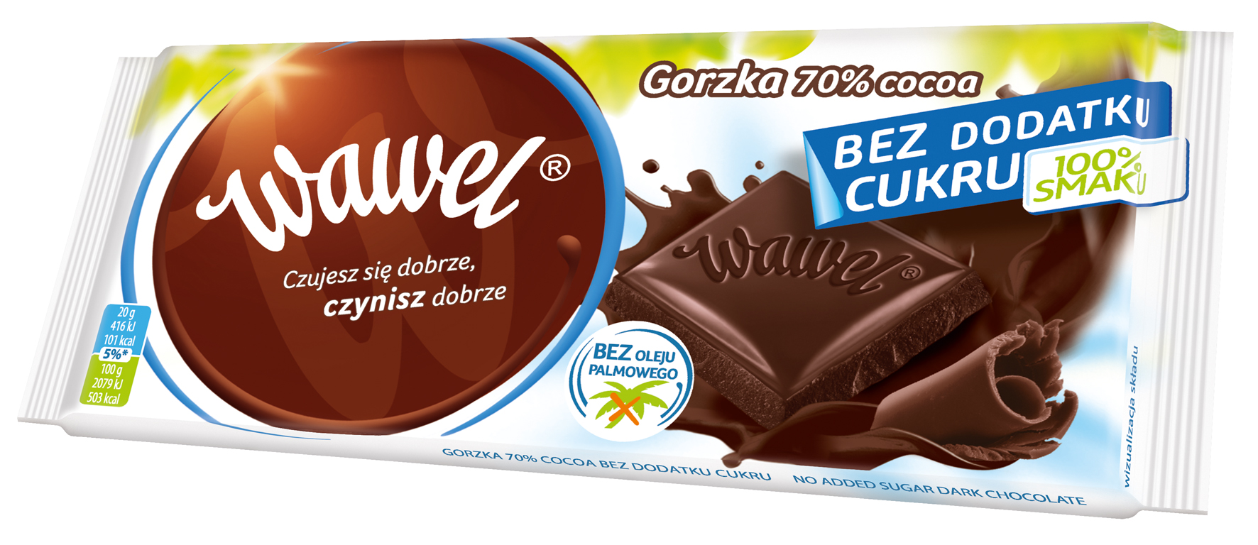 e2a5258cee7c0d3ab5fb509b20b0c79c.jpg Czekolada gorzka 70% kakao bez cukru Wawel 80 g - e2a5258cee7c0d3ab5fb509b20b0c79c -