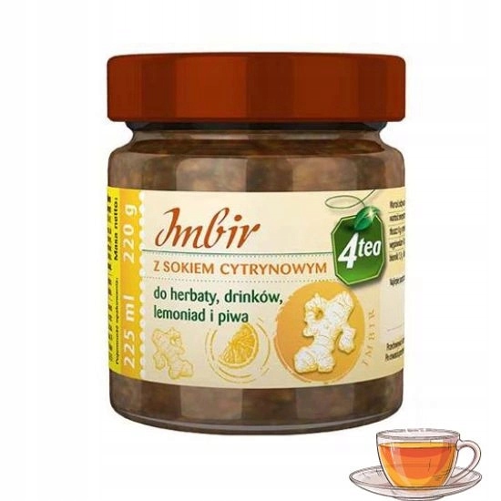 01de257cd8617157d8d6316a27ce3f90.jpg Imbir z sokiem cytrynowym 210 g 4Tea - 01de257cd8617157d8d6316a27ce3f90 -