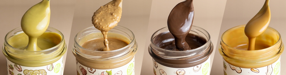 7d58b63c562f37f9b0f9c4c15692c3ee.jpg Krem Pistacjowy bez dodatku cukru 200g Good Noot - 7d58b63c562f37f9b0f9c4c15692c3ee -