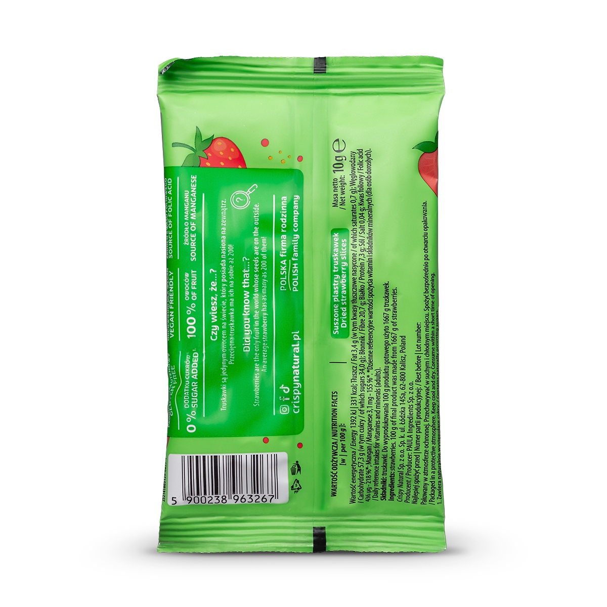 bd251339d00caeb066dd103c4127395b.jpg Suszone Truskawki Crispy Natural 10g - bd251339d00caeb066dd103c4127395b -