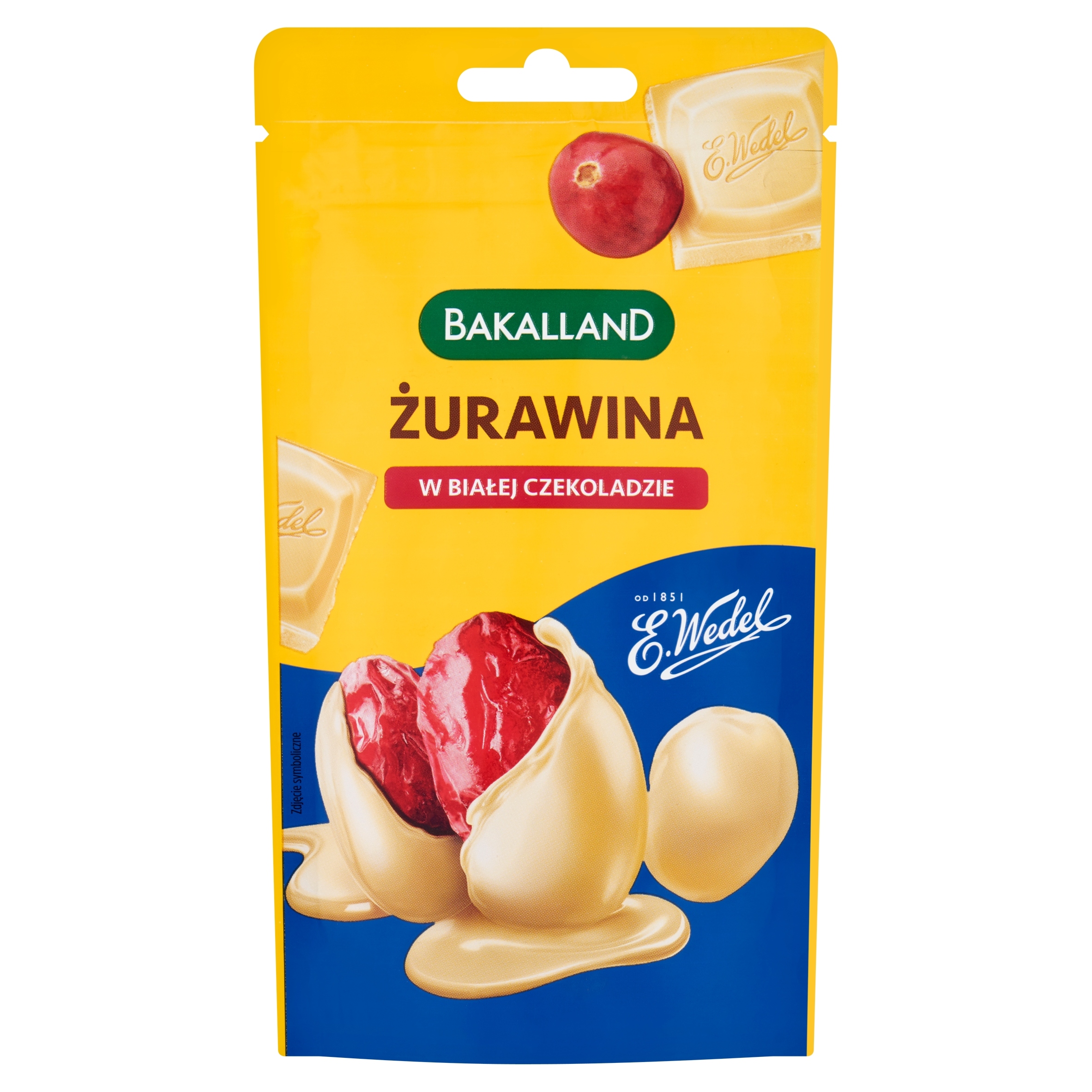 2722de37ae87c05474293cc99220b44a.jpg Żurawina w Białej Czekoladzie Wedel 74g Bakalland - 2722de37ae87c05474293cc99220b44a -
