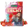 Bakalland Guziko Żelki Truskawkowe bez cukru 34g