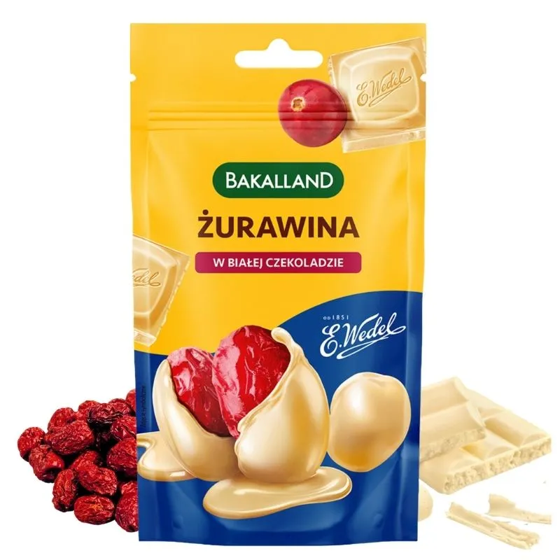 zurawina-w-bialej-czekoladzie-wedel-74g-bakalland Żurawina w Białej Czekoladzie Wedel 74g Bakalland