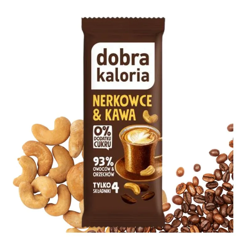 dobra-kaloria-baton-nerkowce-i-kawa-bez-cukru-35g Dobra Kaloria Baton nerkowce i kawa bez cukru 35g
