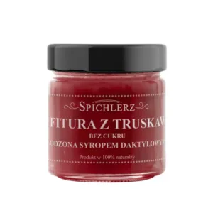 Konfitura Truskawkowa bez cukru 100g Spichlerz