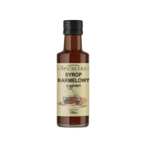 Syrop karmelowy z rumem 100ml Spichlerz