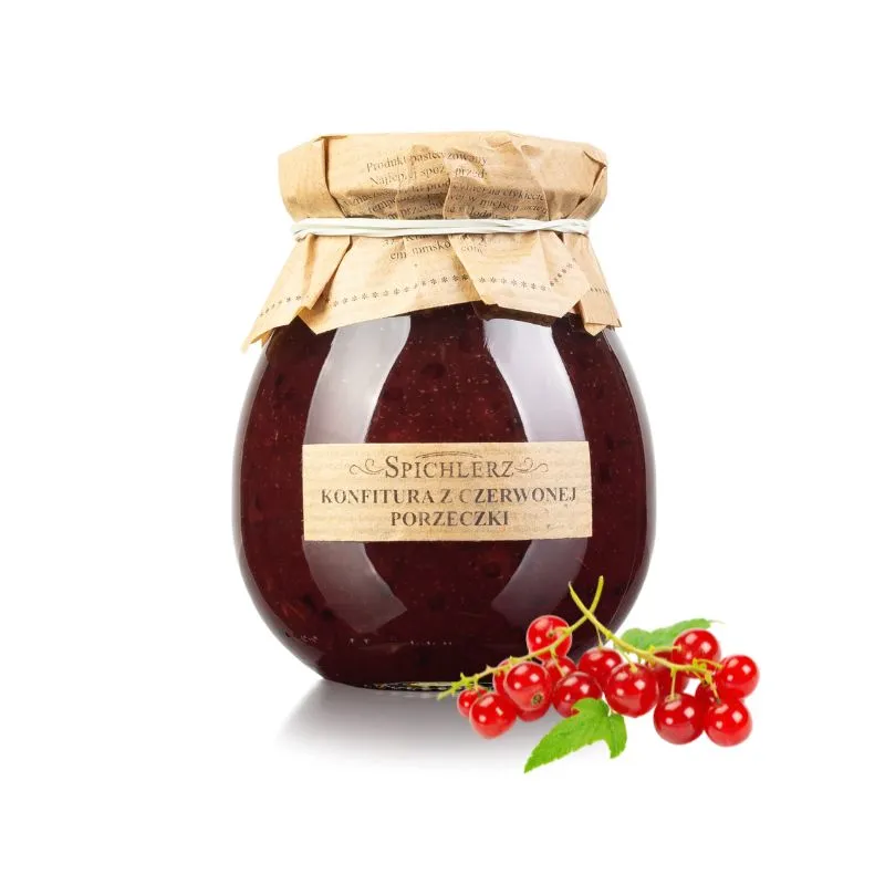 konfitura-z-czerwonej-porzeczki-300g-spichlerz Konfitura z Czerwonej Porzeczki 300g Spichlerz