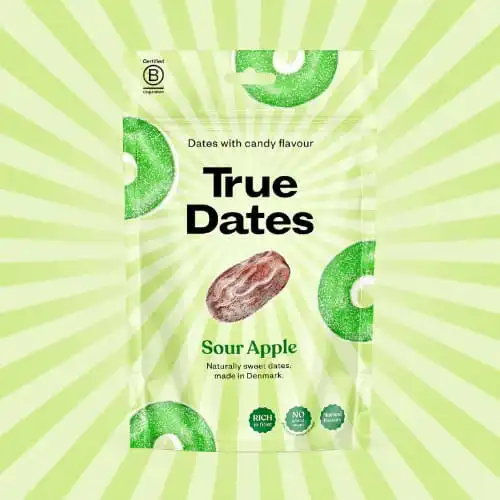 8531e2f440b0b5330c69d958f340 Daktyle suszone o smaku jabłka 100g True Dates