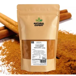 Cynamon cejloński mielony 250g Natural Expert