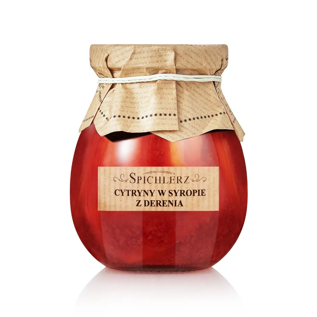 cytryny-w-syropie-z-derenia-spichlerz-_1_ Cytryny w syropie z derenia 260g Spichlerz