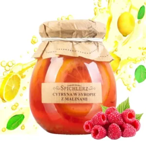 Cytryny w syropie z malinami 260g Spichlerz