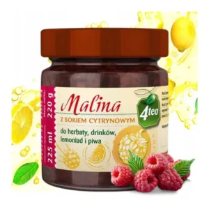 Malina z sokiem cytrynowym 4Tea 220g