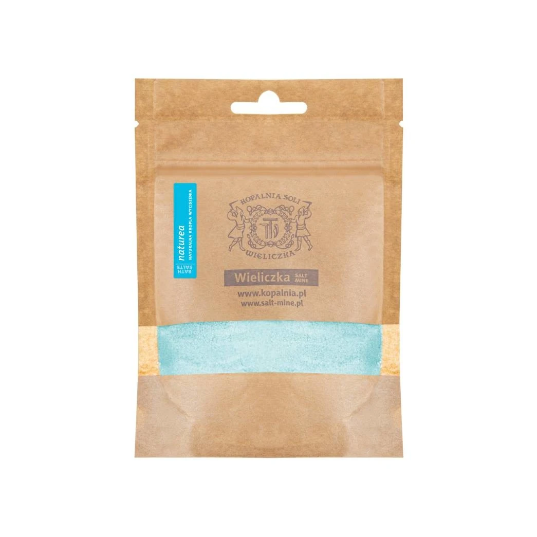 Sól do kąpieli naturalna kropla wyciszenia 100g Kopalnia Soli Wieliczka Sól do kąpieli naturalna kropla wyciszenia 100g Kopalnia Soli Wieliczka