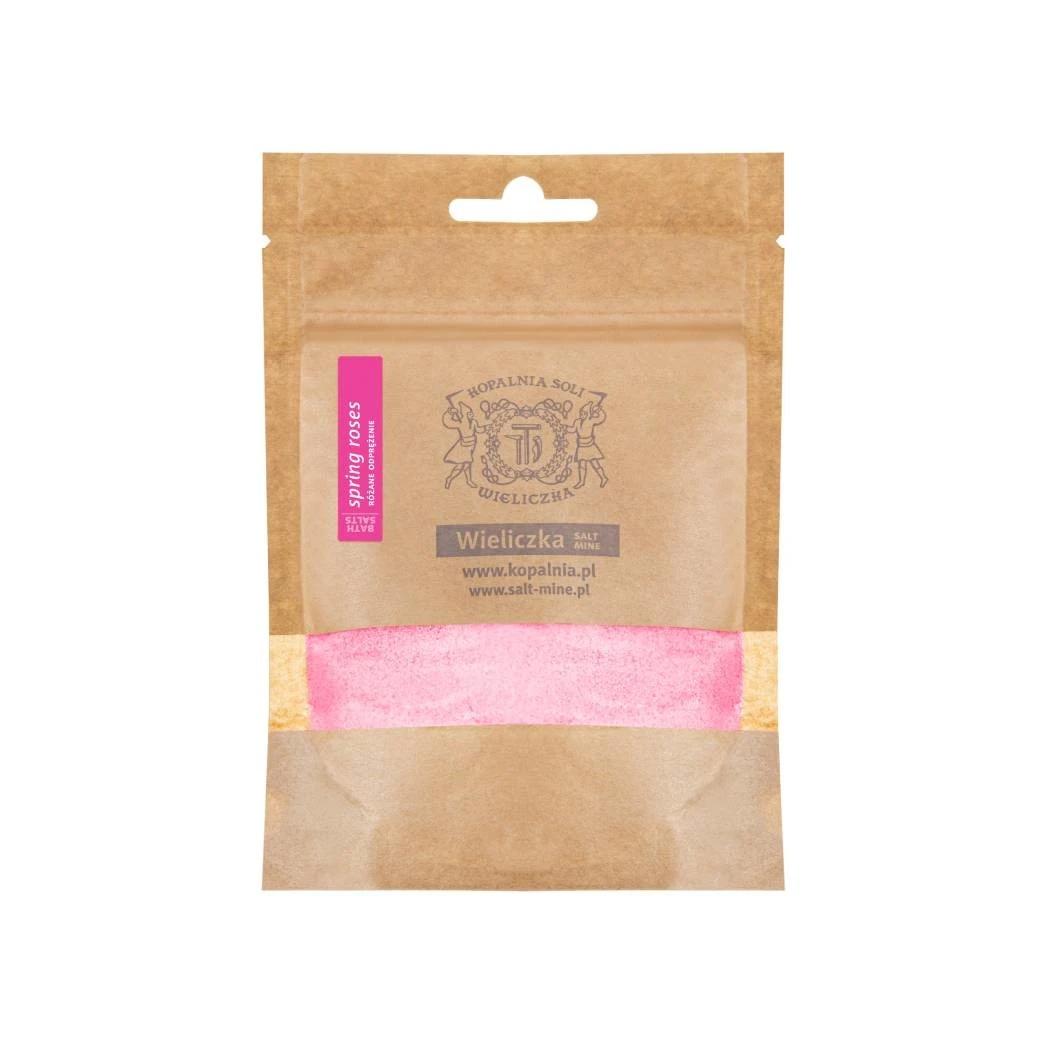 Sól do kąpieli KINGA Różane odprężenie 100g Kopalnia Soli Wieliczka Sól do kąpieli KINGA Różane odprężenie 100g Kopalnia Soli Wieliczka
