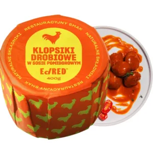 Klopsiki drobiowe w sosie pomidorowym 400 g EdRED