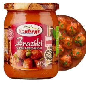 Zraziki w sosie pomidorowym Szubryt 470 g